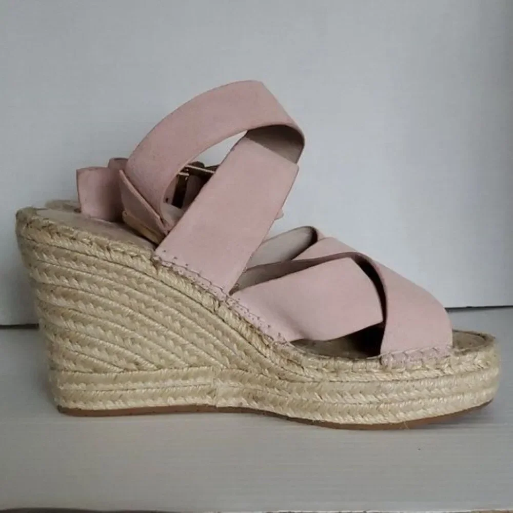 Kenneth Cole Espadrille Platform Wedges Sandals Heels New York Women's WOMAN 7.5